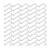 50Pcs Fishing Hook High Carbon Steel Incisive Barbed Carp Fish Hook with Hole for Outdoor Activity