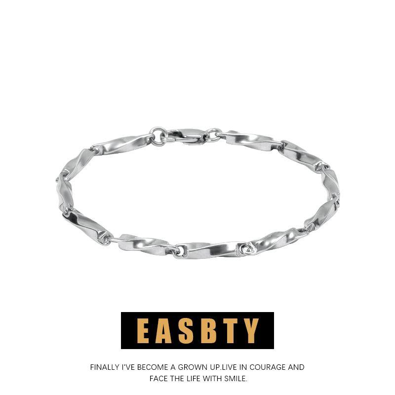 

Браслет Mobius из титановой стали в нишевом стиле, мужской аксессуар 20cm