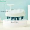 2-in-1 Scalp Massager & Shampoo Brush, Silicone Bristle Head Scrubber for Hair Care & Scalp SPA