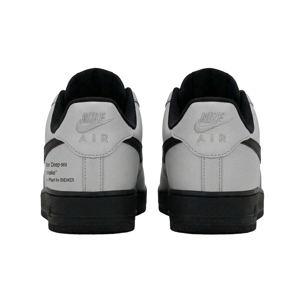 Nike Air Force 1 Resistenti all'Abrasione Rialzanti Scarpe da Skateboard Basse Unisex Nero Grigio CW2288-001(Team577-1.0)
