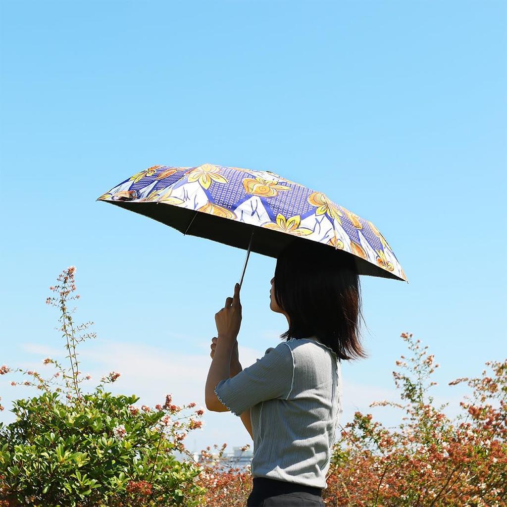 Folding umbrella African print Karanga