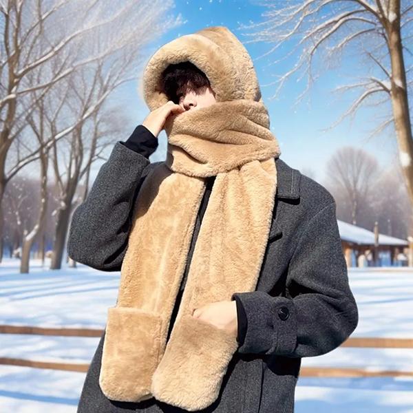 WTEMPO Gloves Scarves Hats Ear Protection Autumn Winter Outdoor Couple Windproof Cold-proof Warm Plush Hats Cycling Skiing Faux Fur Hats