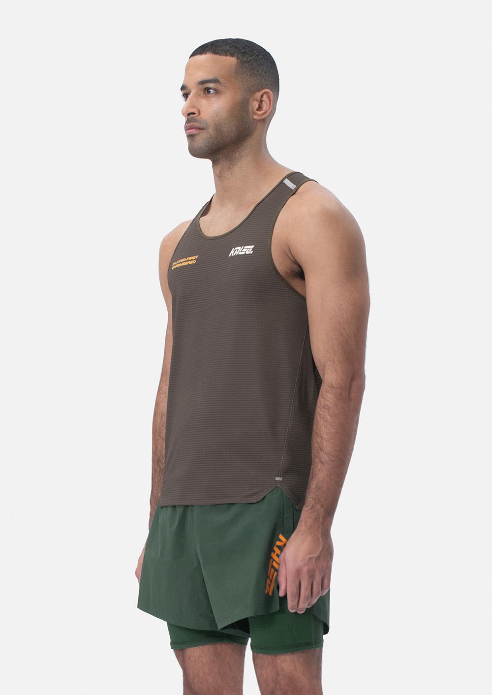 Colect Airblade Race Singlet Ii Men S (Mild Brown) 00M0/Free