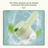 Multi Functional Portable Wireless Vegetable Processing Machine Electric 4-in-1 Vegetable Cutting Machine Set Suitable For Garlic, Chili, Celery, Meat