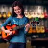 Electronic Clip-On Digital Guitar Tuner LCD Screen for Violin Bass Ukulele Chromatic Tuning Modes Bass Instruments Accessor T2Y5