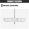 Sturdy 304 Nonrust Steel Degassing Stirrer Tool Homebrews Wine Stirrer Produced For Efficient Wine And Beer Mixing