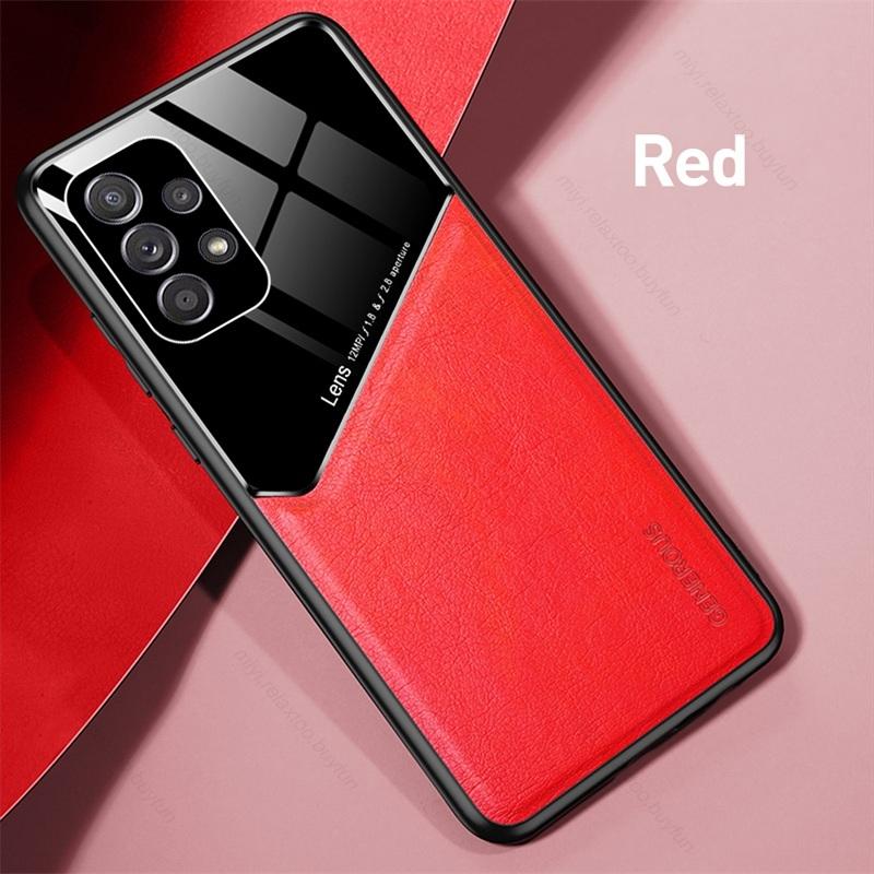 

Samsun A 33 53 73 23 13 Case Leather Car Holder Magnetic Cover For Samsung Galaxy A13 4G A33 A53 A73 5G Soft Frame Protect Funda A13 5G
