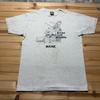Vintage 90s Acres Of Wildlife Maine Fishing Outdoors Graphic T-Shirt USA - Large Unisex T-Shirt