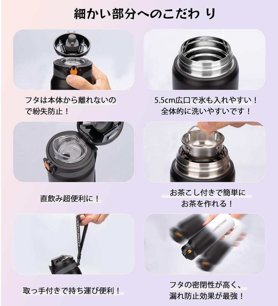 KZYBODY Water 316 Stainless Steel Vacuum Keeps Hot or Direct Tritan Opening and with Wide Easy To Perfect for and Outdoor Unisex Bottle, 700ml,