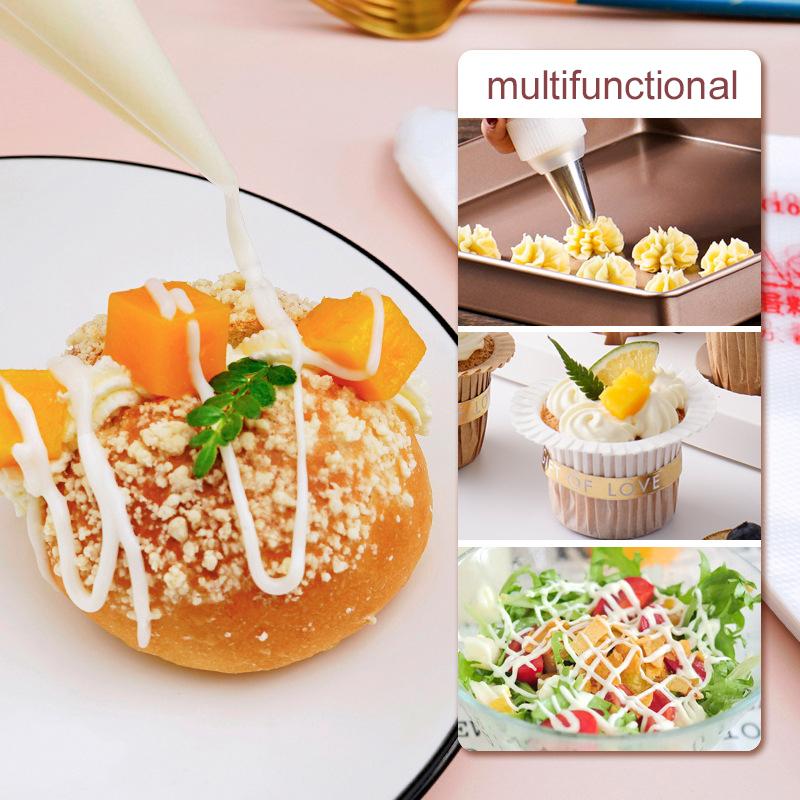 20PCS Disposable Piping Bags Kit Professional Cake Decorating Tools Pastry Cream Accessories Household Kitchen Baking Tools TMZ