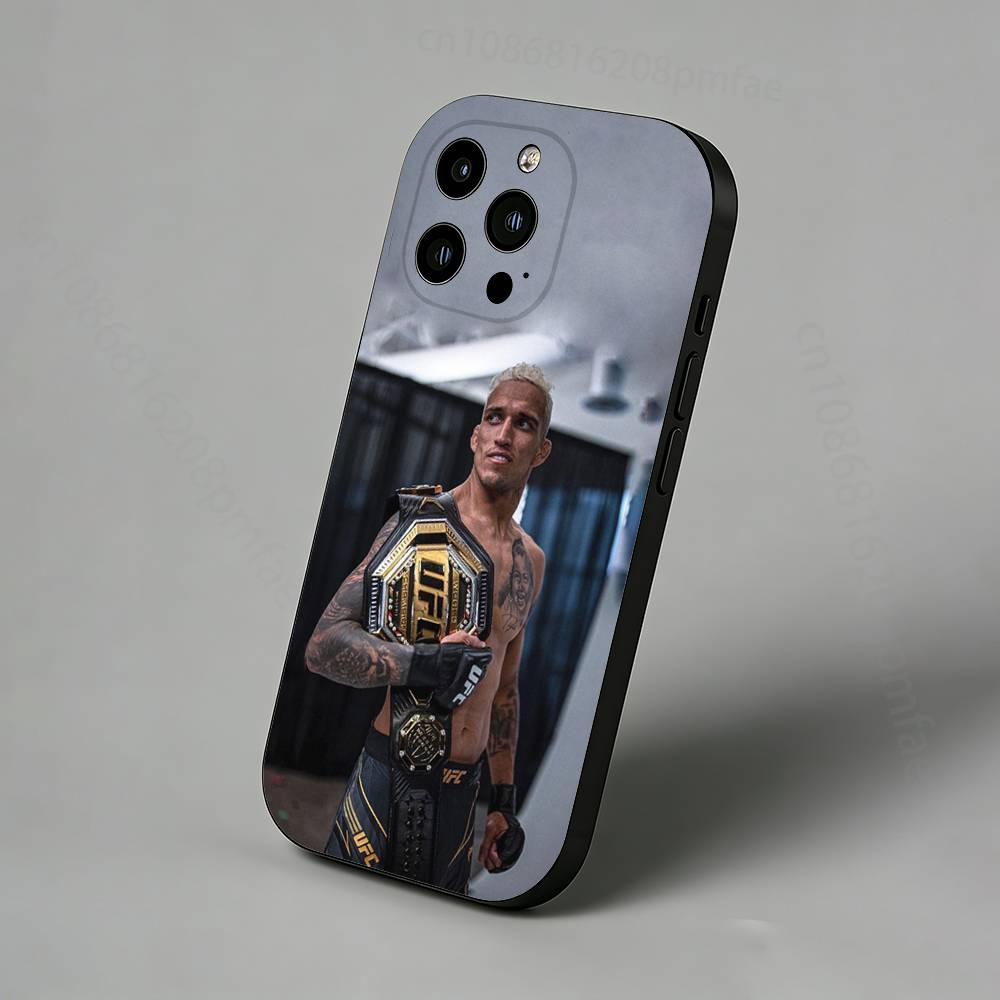

U-Ufc Charles Oliveira iPhone Case For 17,16,15,14,13,12,11 Pro,Max,Plus,X,XS,XR,SE,Mini Back Protector Cover iPhone16promax