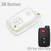 For Toyota Rav4 Land Cruiser Camry Aqua Prado Corolla Prius 2 3 4 Buttons Tpu Car Key Case Cover Keyless Remote Fob 2013 2014