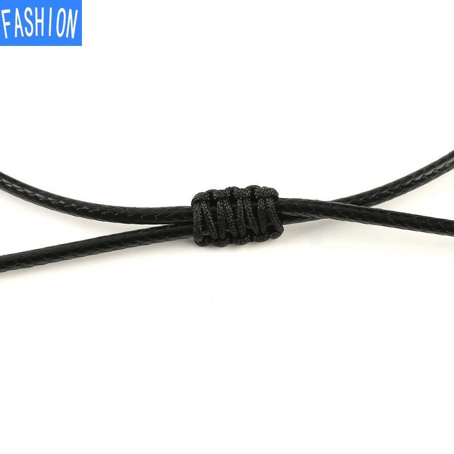 European And American Hand Woven Hexagonal Stone Pendant Accessories Women'S Powder Crystal Amethyst Necklace