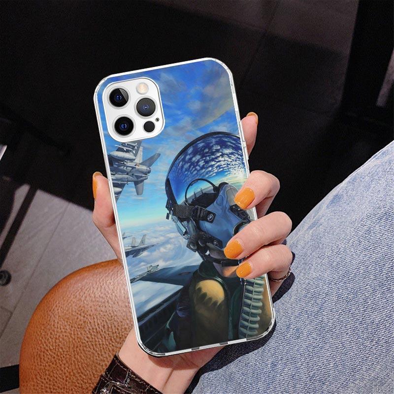 

Military Aircraft Warship Fighter Phnoe Case for Iphone 17 Air 16 11 12 13 Mini 14 Plus 15 Pro Max 7 8E SE 2020 16ProMax Phone C iPhone 16