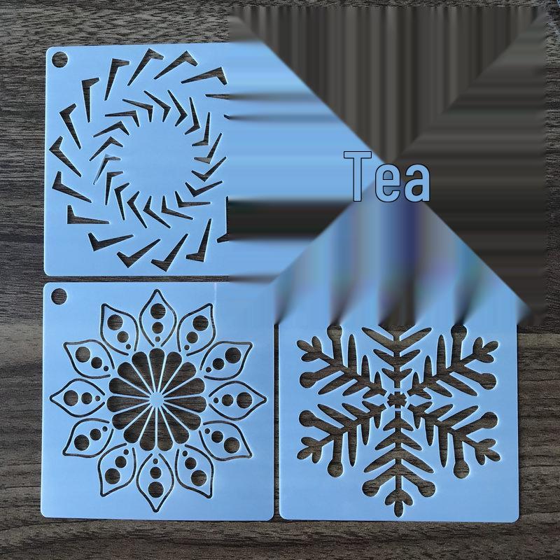 Cross-Border Mandala Stone Painting Spray Stencil - DIY Decorative Template (36 Models)