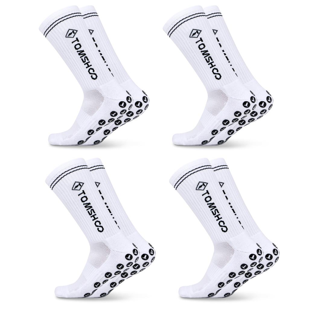Football Socks for Men and Women Anti-Slip Grip Comfortable for Hiking Running Basketball