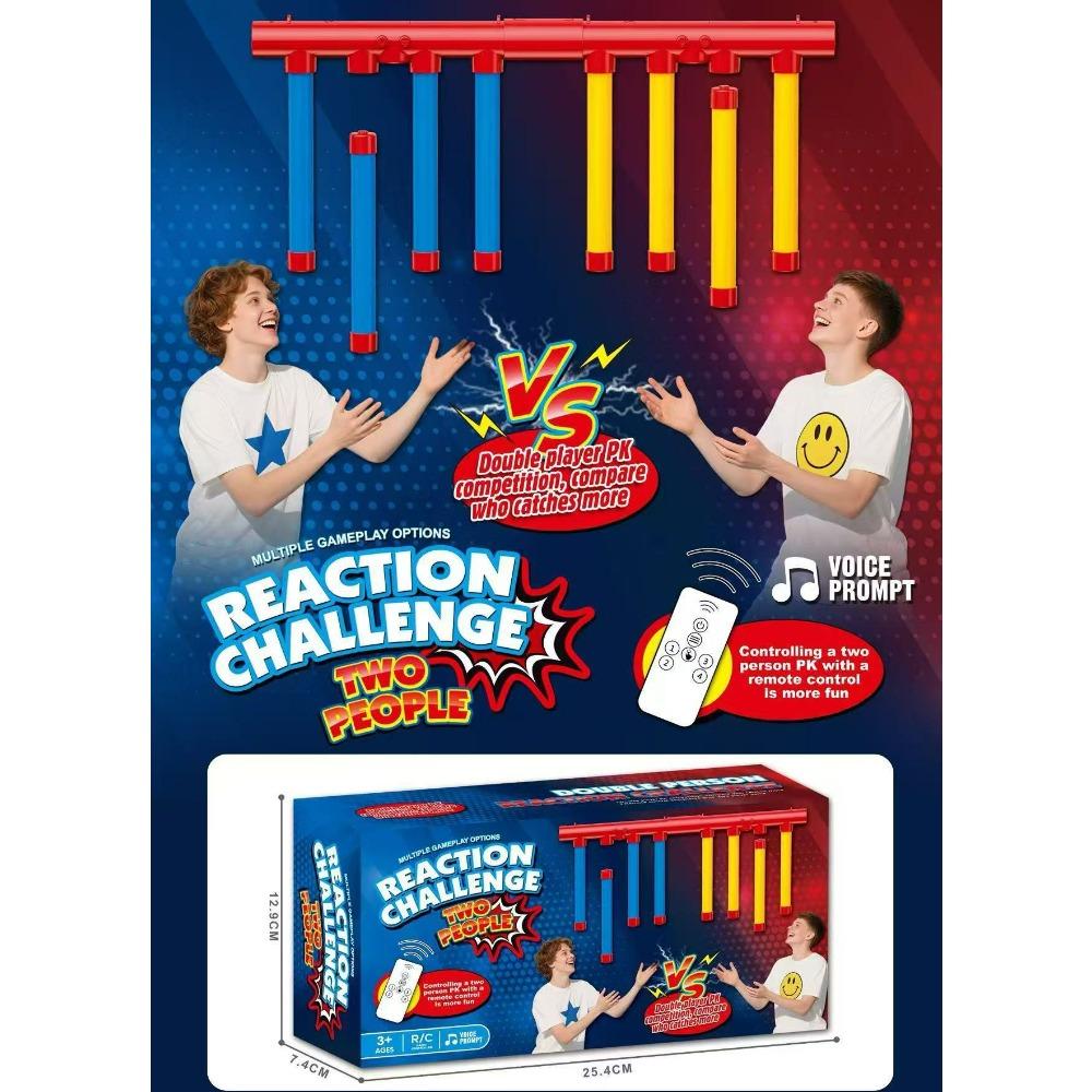 Topmix Challenge Falling Sticks Game Kids Stick Catching Toy Training Reaction Ability Educational Parent-Child Interactive Toy Sports