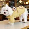 Pet Winter Clothing Warm Full Body Protections Easy On Off Design Machine Washable Padded Jackets For Dog Outdoor Walking