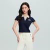 Champion Women's V-Neck Slim Fit Polo Shirt