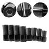 Stainless Steel Set Drive Ratchet Extension Comprehensive Size Range Metric And Fractional For 1 4 Drive Tools