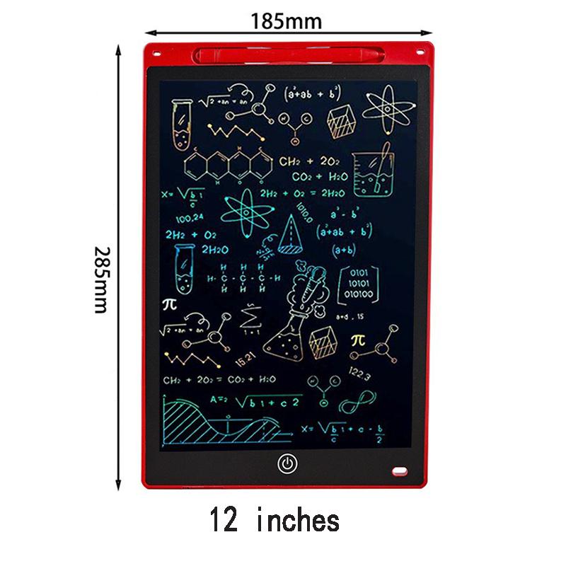 Lcd 6.5/8.5/10/12Inch Writing Tablet For KidsReusable Magic Drawing Board With StylusEco-Friendly Erasable Doodle Pad Toy Gift