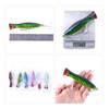 1pc Hard Popper Lure Topwater Popper Bait 13cm 43g Artificial Fishing Bait Accessories With 1/0# Treble Hook Lures
