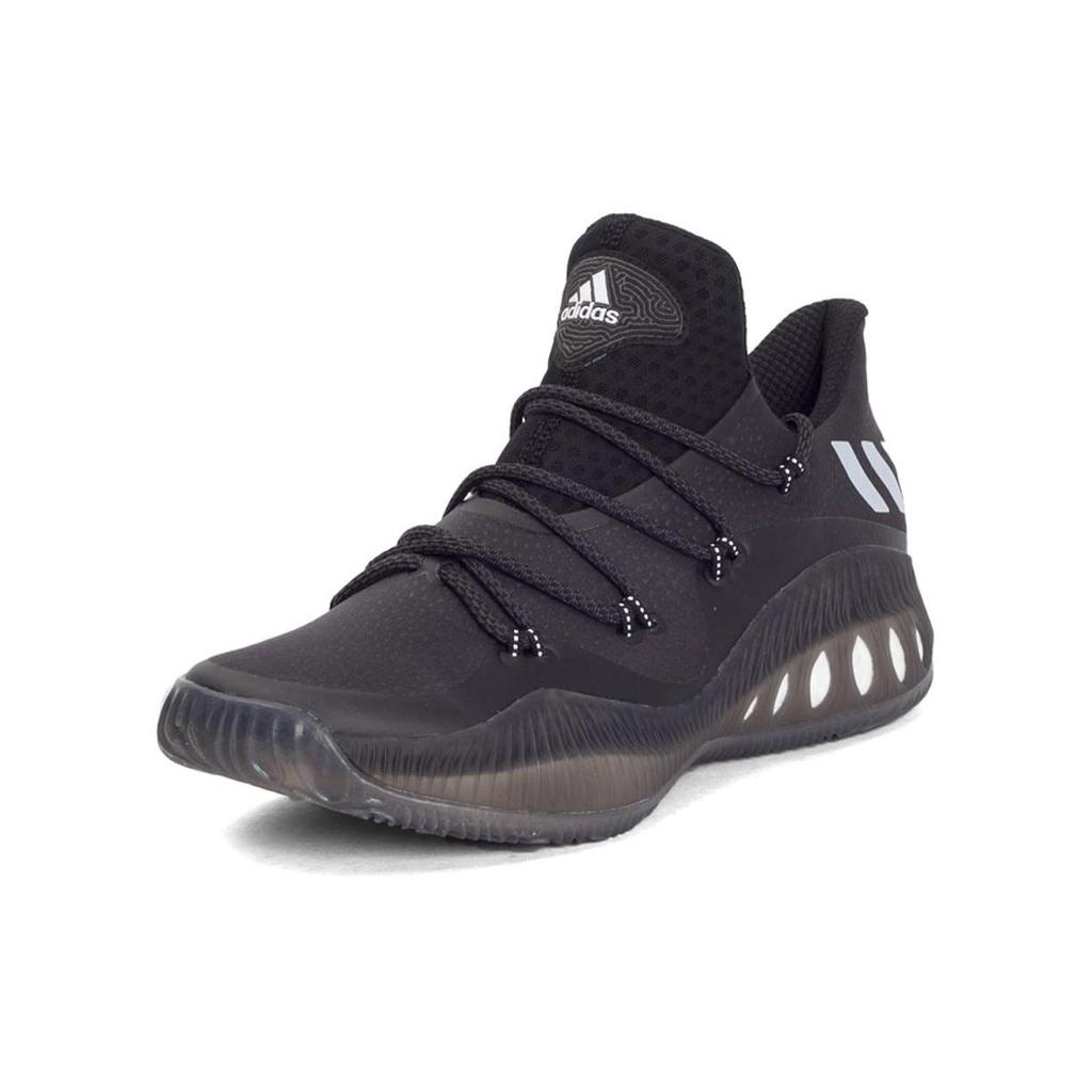 Adidas Crazy Explosive Comfortable Slip Resistant, Abrasion Resistant, Lightweight Low top Basketball Shoes Men's Black bb8365