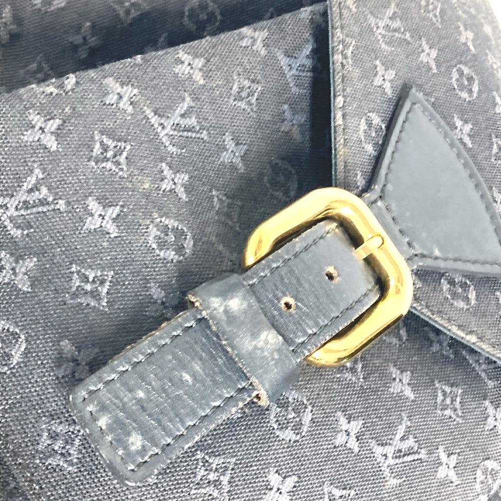 Louis Vuitton M92455 Monogram Mini Denim MontsourisGM Backpack Navy