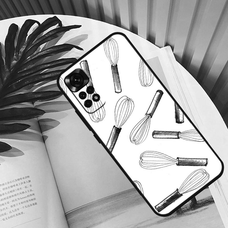 Cooking Chef Knives Funda For Xiaomi Redmi Note 14 10 11 12 13 15 Pro Plus Case For Redmi 15 15C 14C 12C 10C 13C