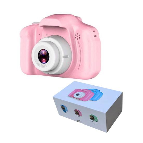 Video Camera Outdoor Photography Toy with Lanyard 1080P IPS Screen Easy To Use Compact Rechargeable Digital Camera Children Toys