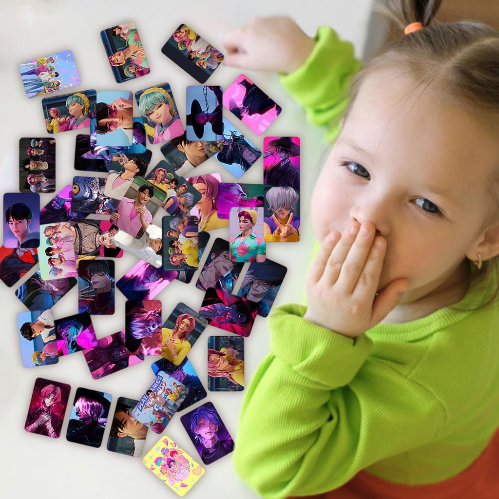 92pcs Small Card  Witch Hunting Girl Group  Group Collection Photo Card  Sticker LOMO Card