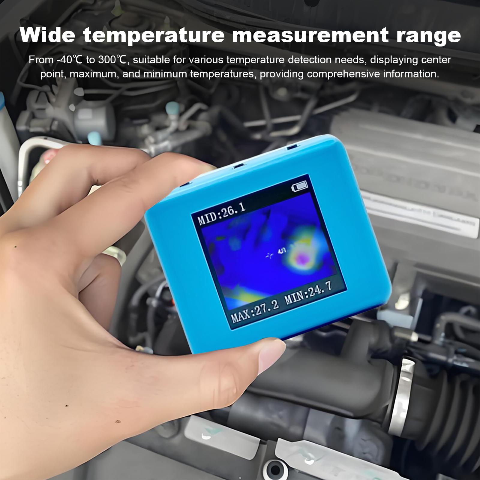 

32x24 Pixel Digital Infrared Thermal Imager 1.3-Inch Infrared Thermal Imaging Tool USB-C Charging for Temperature Monitoring China Mainland