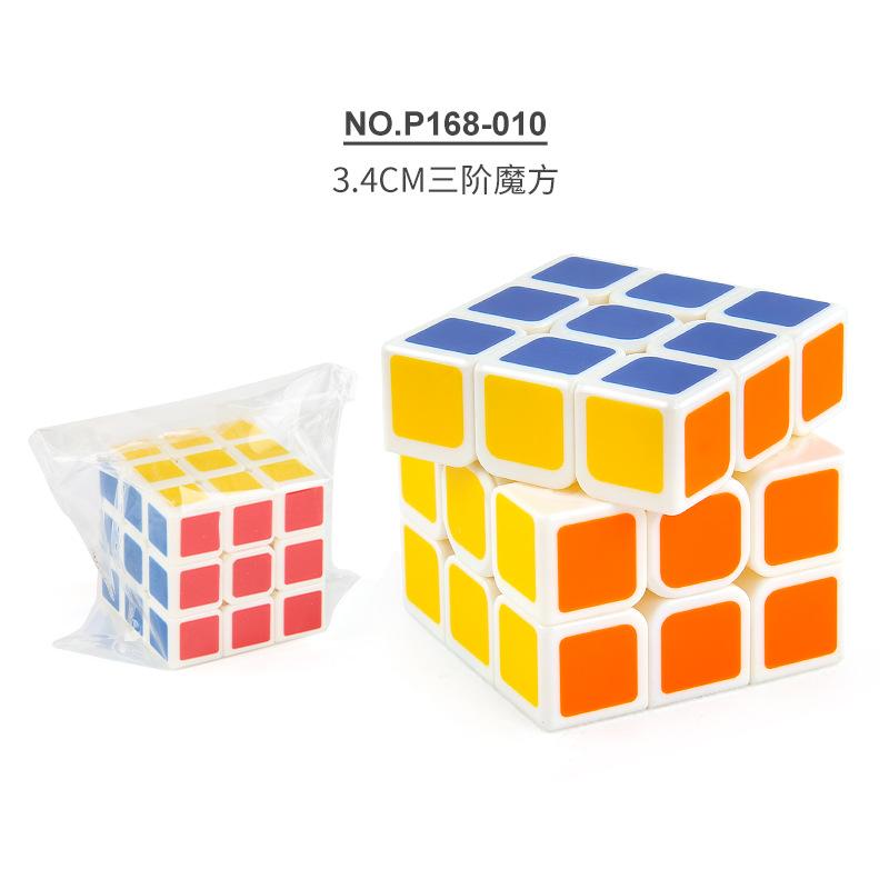 

P168-010 Детская наука, образование и образование Кубик Рубика третьего порядка 3,4 см Мини кубик Рубика прямого порядка Игрушка Подарок Компания