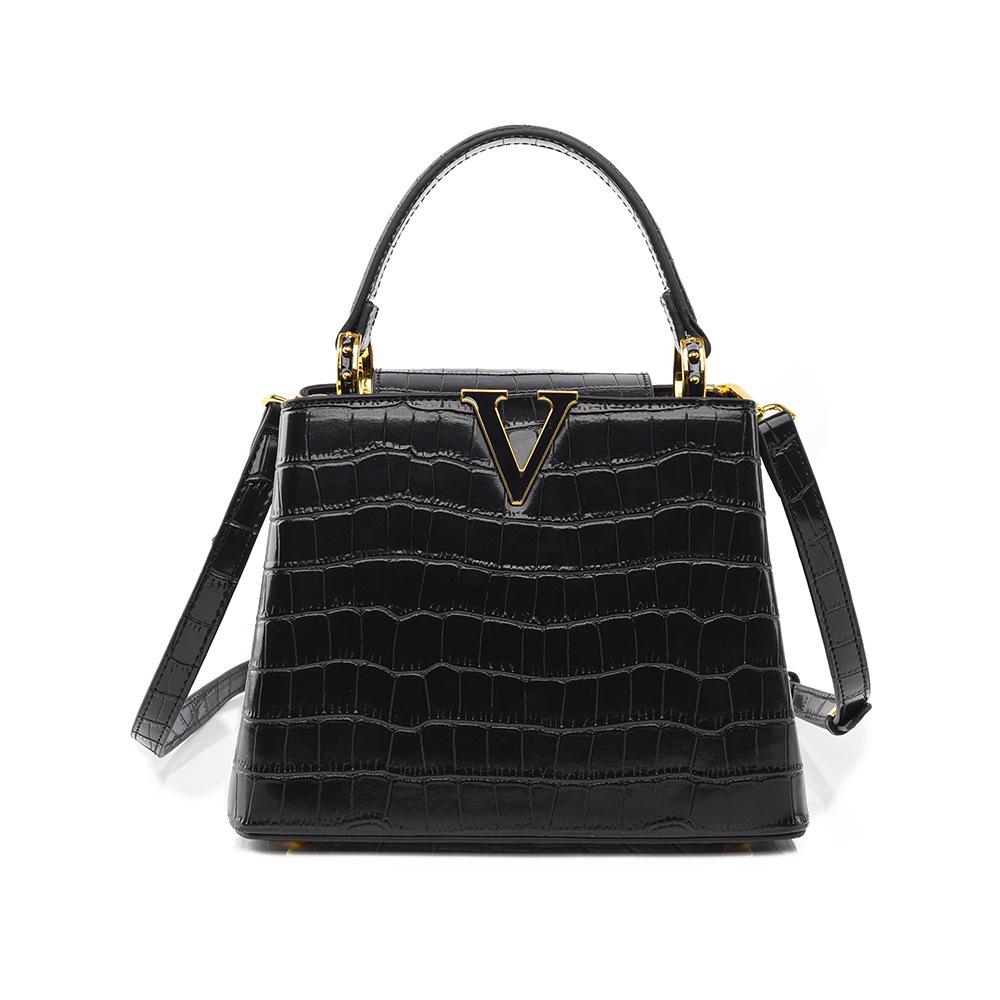 Женская модная универсальная сумка-ведро через плечо большой вместимости 2025