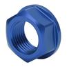 Motorcycle Front Wheel Axle Screw Nut M16x1.5 Replacement for CRF250R CRF450R CRF250RXBlue