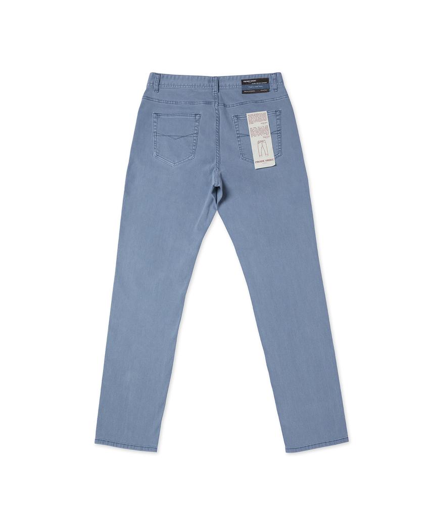 PRODESHIRT Bordeaux Dyed Denim Pants (Blue)