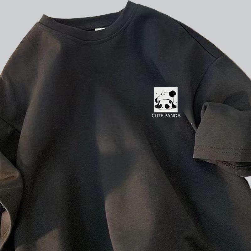 Cotton Short-sleeved T-shirt Female Summer New Five-minute Sleeve Loose