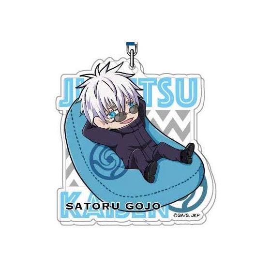 Acrylic key chain Jujutsu Kaisen Yurutto Cushion Series 08 Gojo Satoru AK