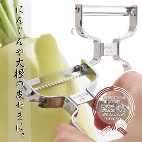 Shimomura Kogyo Nabetomo Stainless Steel Peeler NBT-602