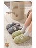 Winter Cartoon Fuzzy Slippers: Cute Plush Indoor Cotton Slippers for Women and Men