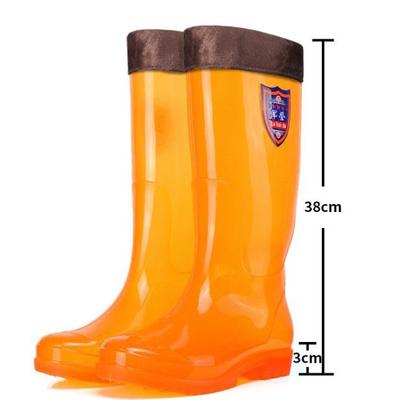 Fabrikpreis Verdickte Baumwollgefütterte Unisex Wasserdichte Regenstiefel Sicherheitsstiefel Winter