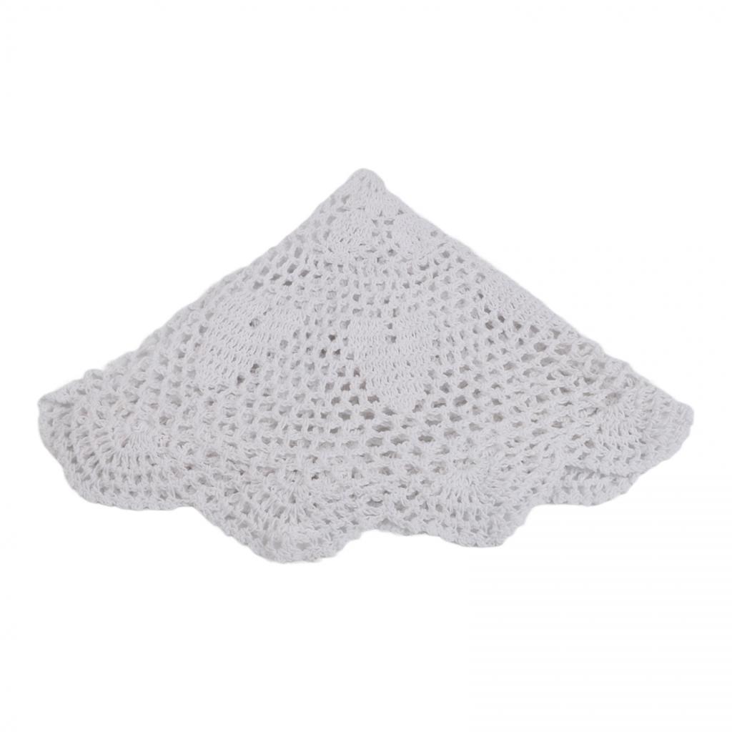 Crochet Mats Lace Table Cloth Vintage Doily DIY Material