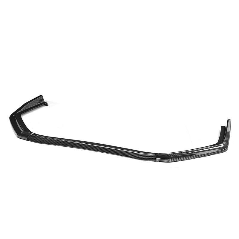 Compatible con 15-21 Subaru STI: Divisor de Labio Frontal de Tres Piezas para Subaru WRX Estilo CS JDM
