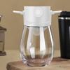 Tragbarer Kaffeefilter Wiederverwendbarer Kaffeetrichter Edelstahl Kegel Kaffeetropfer Brühwerkzeuge Papierloser Pour Over Teehalter
