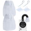 Lint Catcher For Dryer 2 Set Dryer Lint Collector Vacuum Parts Accessories For Cotton Pockets Nylon Pet Washing Clothes Sink