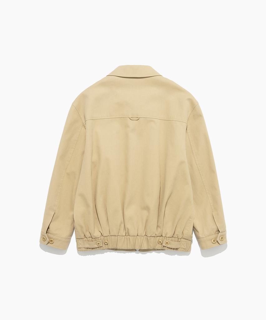 Ttudement Classic Cotton Blouson Beige
