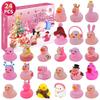 Delightful Festive Rubber Duck Blind Box For Kids Stress Relief Fun Advent Calendar Gift
