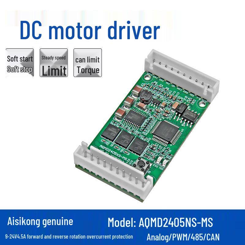 

Aiscon AQMD2405NS-MS 5A DC Motor Driver w/ 3 Closed-Loop Encoders
