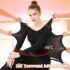 2Pcs Long Sleeve Intimate Pajamas Ultra-Thin Women Base Layer Warm Top & Bottom Set  Winter
