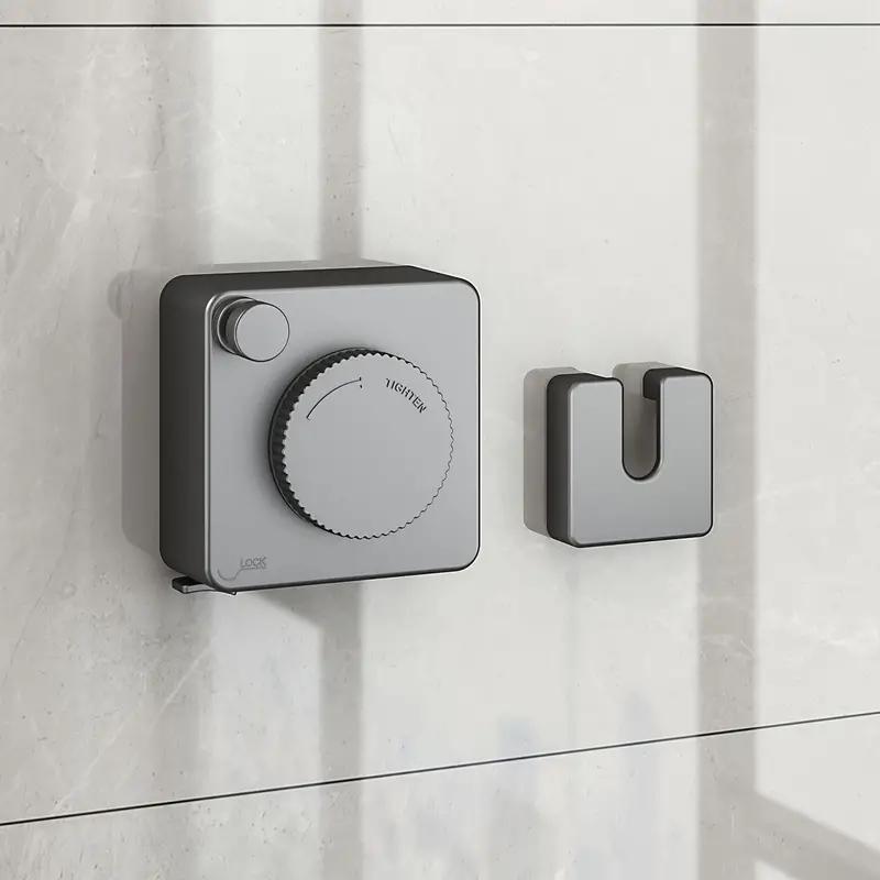 Retractable Clothesline Indoor and Outdoor Clothes Wall Hanger Drying Rack Balcony Bathroom Invisible Clothesline Wire Rope AVE